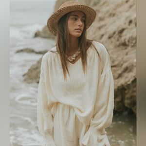 NWT Altair Tulum Top - Cream - XS